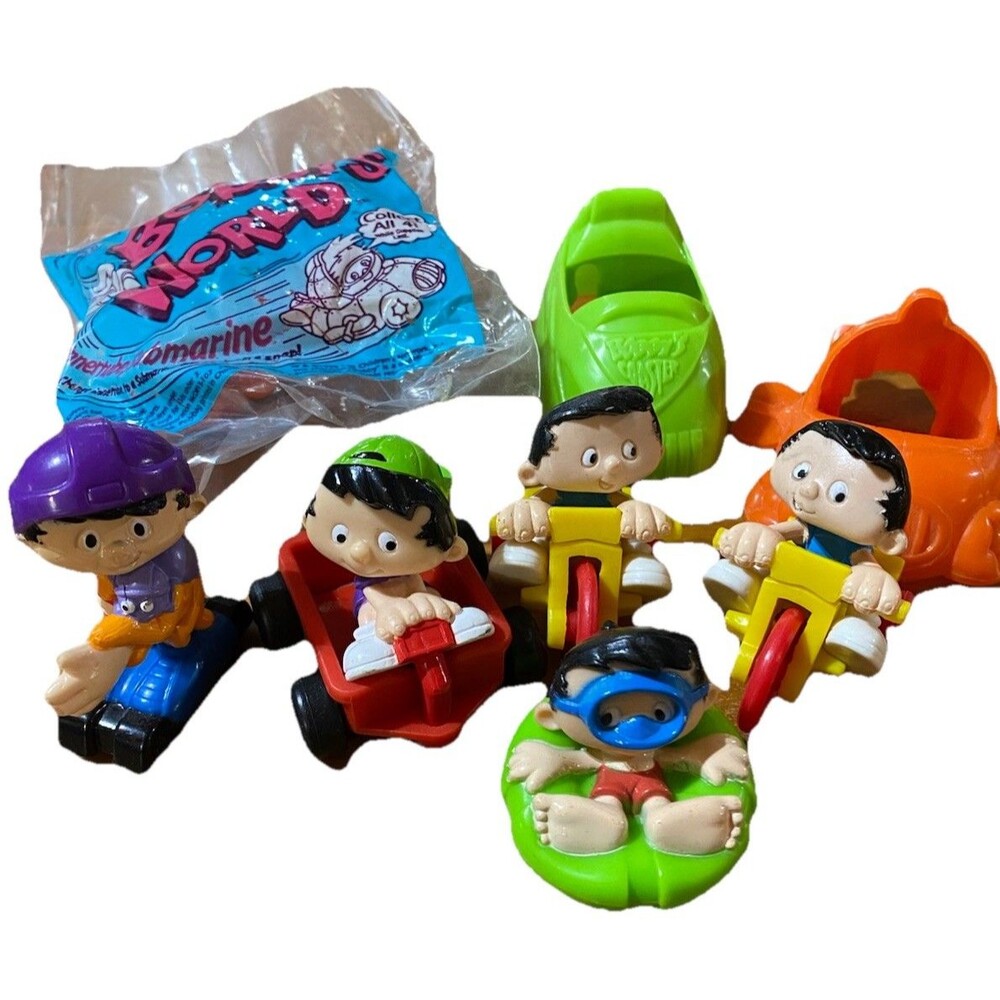 Fox Bobby's World McDonald's Inner Tube Submarine Toys Lot 1994